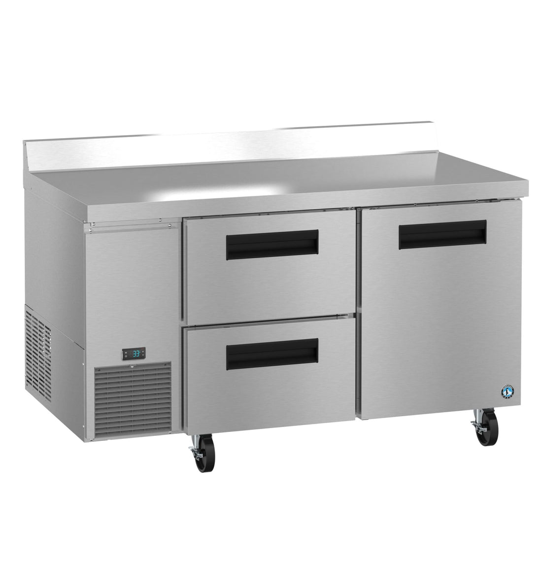 Hoshizaki WLR60B-D2 worktop refrigerator right side view