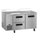 Hoshizaki WLR60B-D2 worktop refrigerator right side view