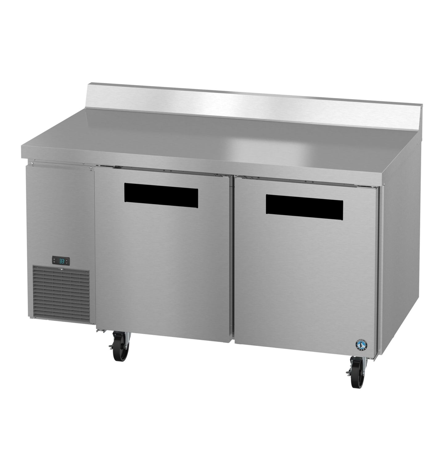 Hoshizaki WLR60B worktop refrigerator angled view