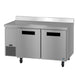 Hoshizaki WLR60B worktop refrigerator left side view
