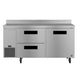 Hoshizaki WLR67B-D2 worktop refrigerator front view
