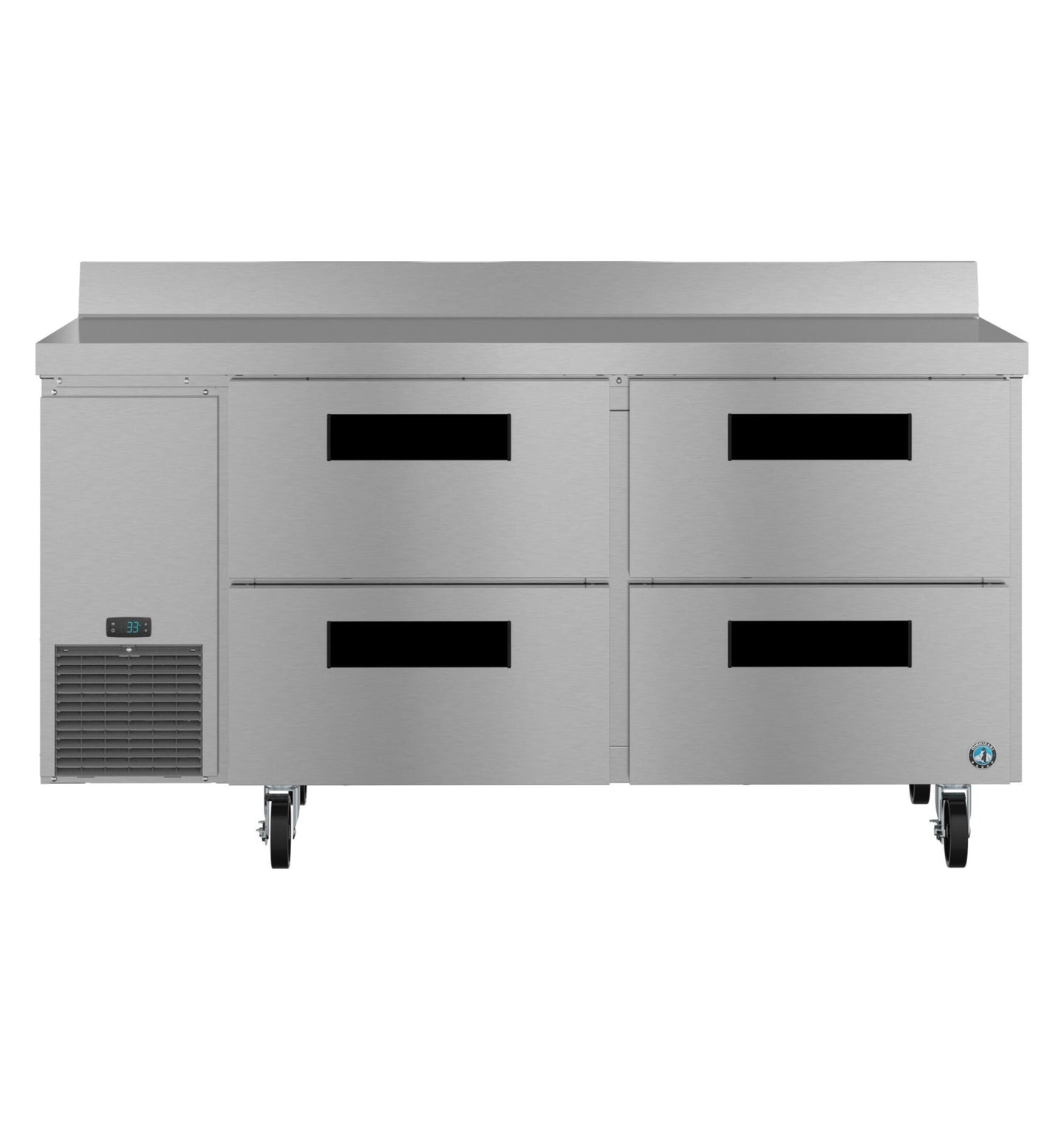 Hoshizaki WLR67B-D4 worktop refrigerator front view