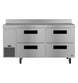 Hoshizaki WLR67B-D4 worktop refrigerator front view