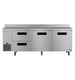 Hoshizaki WLR93B-D2 worktop refrigerator front view