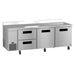 Hoshizaki WLR93B-D2 worktop refrigerator right side view