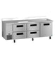 Hoshizaki WLR93B-D4 worktop refrigerator right side view