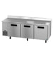 Hoshizaki WLR93B worktop refrigerator angled view
