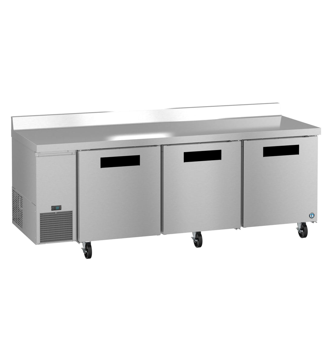 Hoshizaki WLR93B worktop refrigerator right side view