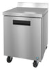 Hoshizaki WR27B-01 27 inch worktop refrigerator, stainless steel