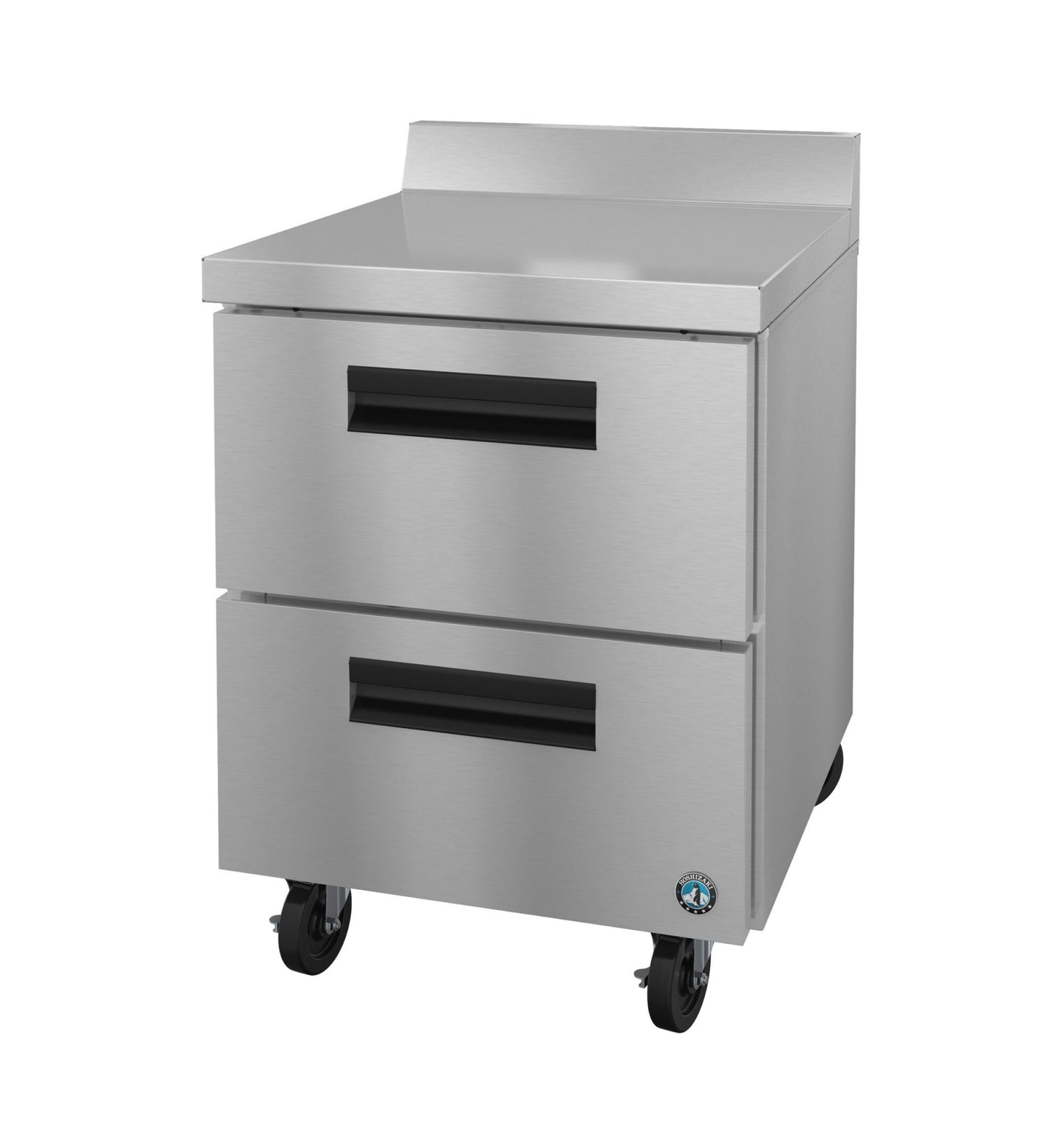 Hoshizaki WR27B-D2 27 inch two drawer worktop refrigerator, stainless steel