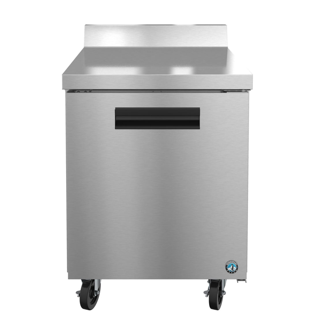 Hoshizaki WR27B 27 inch single section worktop refrigerator, front view