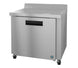 Hoshizaki WR36B-01 36 inch worktop refrigerator, stainless steel