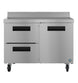 Hoshizaki WR48B-D2 worktop refrigerator front view