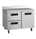 Hoshizaki WR48B-D2 worktop refrigerator right side view