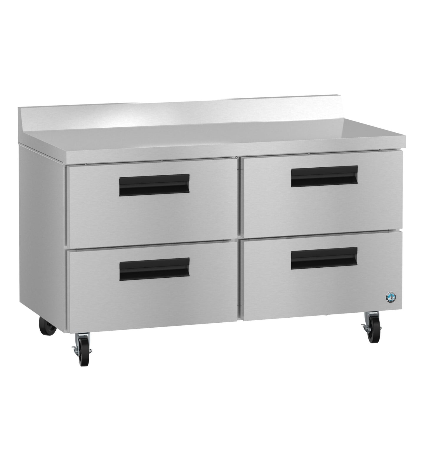 Hoshizaki WR48B-D4 four drawer worktop refrigerator right side view