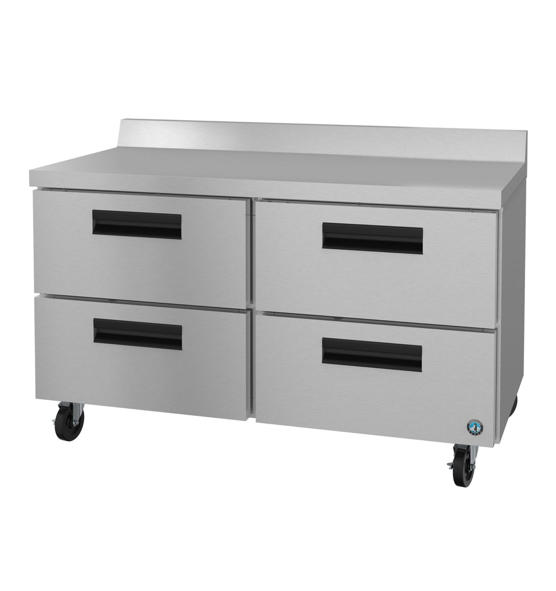 Hoshizaki WR48B-D4 48 inch four drawer worktop refrigerator, stainless steel