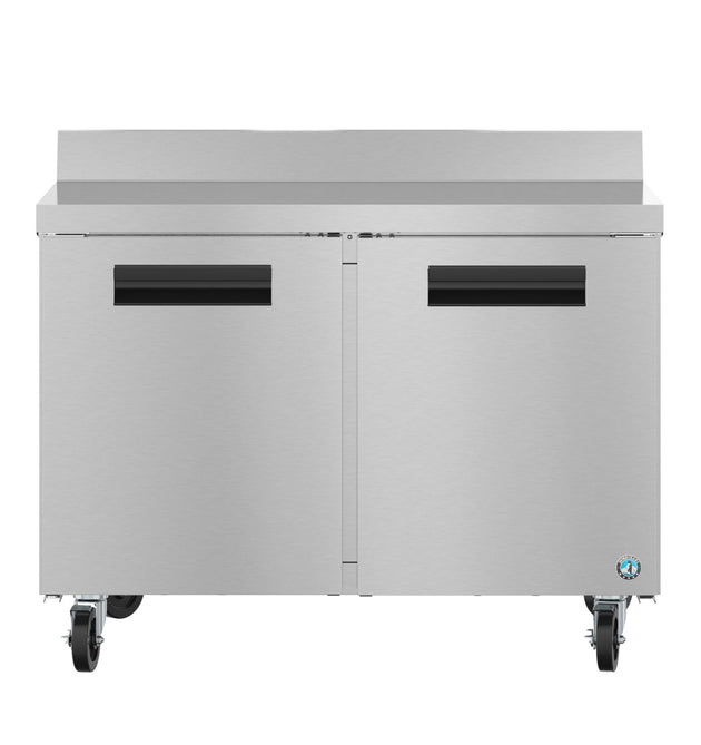 Hoshizaki WR48B 48 inch two section worktop refrigerator, front view