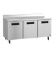 Hoshizaki WR72B-01 worktop refrigerator right side view