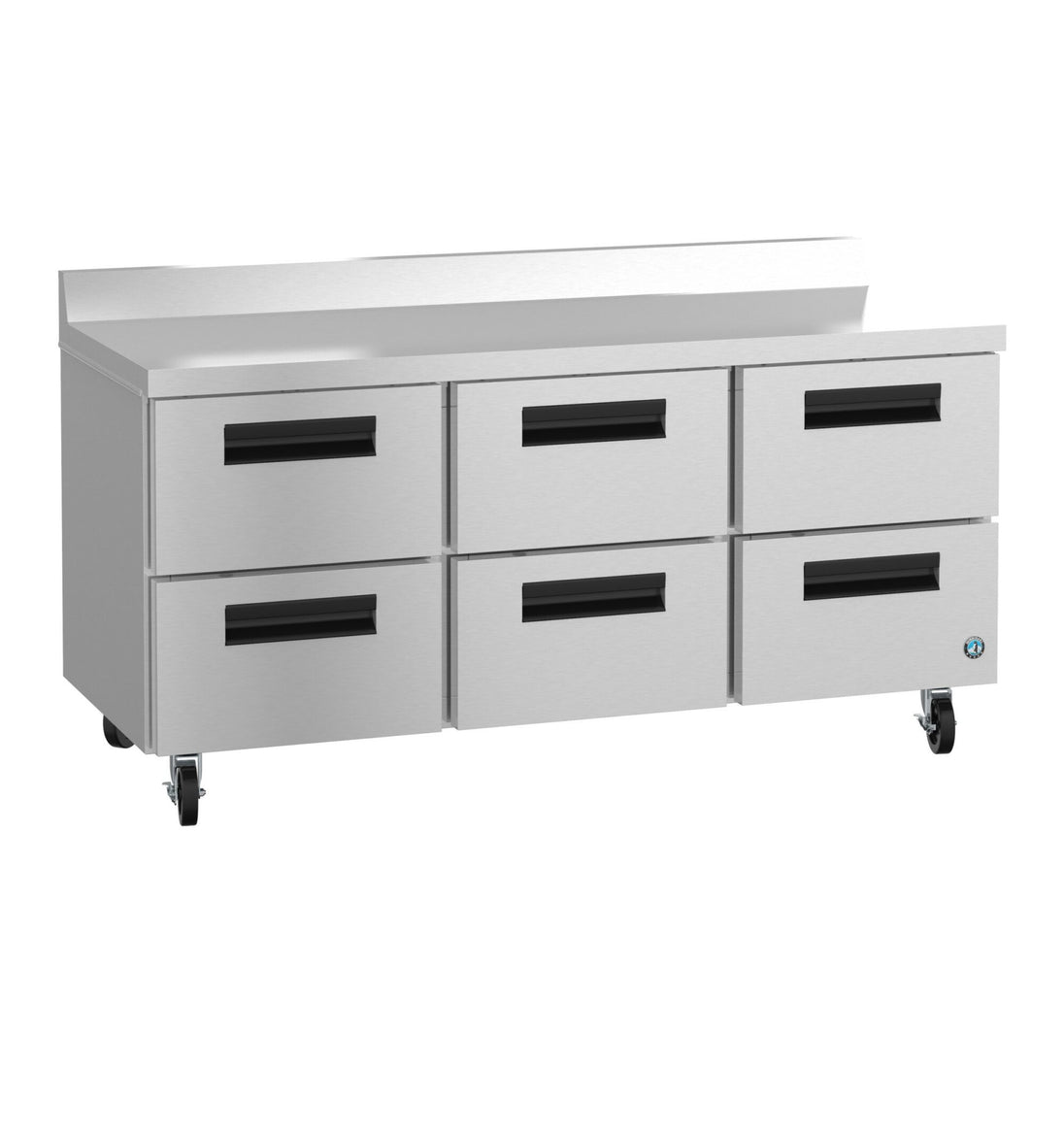 Hoshizaki WR72B-D6 worktop refrigerator right side view