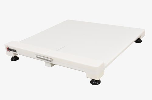 Omcan 24573 24 x 24 inch manual cheese cutter with floating wire