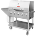 Omcan CE-CN-0036-S LP 36 inch propane outdoor BBQ grill