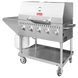 Omcan CE-CN-0036-S LP 36 inch propane outdoor BBQ grill