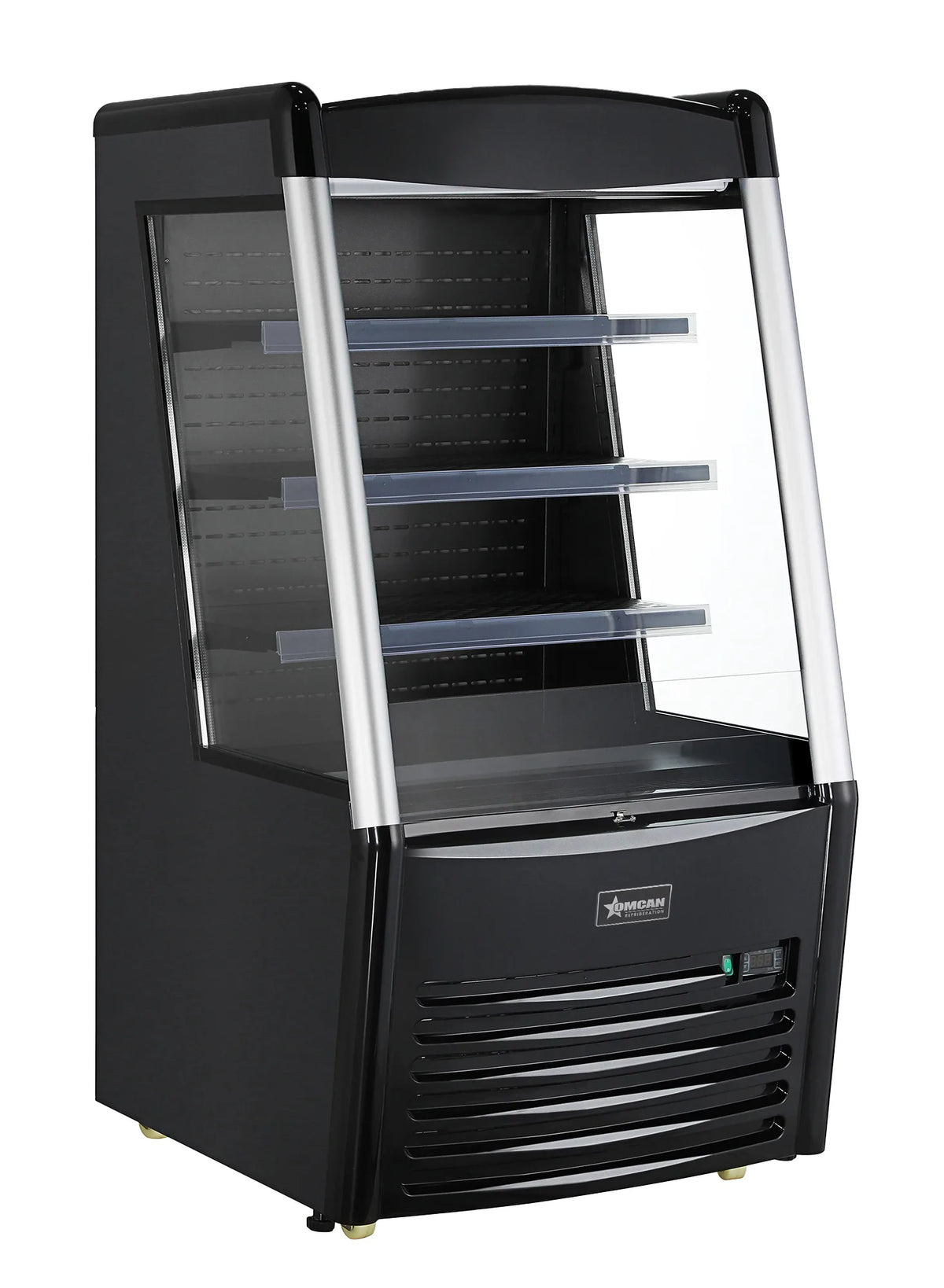 Omcan RS-CN-0260 28 inch black grab and go open refrigerated display case