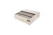Omcan RS-CN-0008 28 inch countertop refrigerated prep rail for eight 1/6 GN pans
