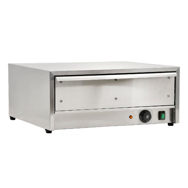 Omcan FW-CN-0032 dry heat bun warmer with removable drawer