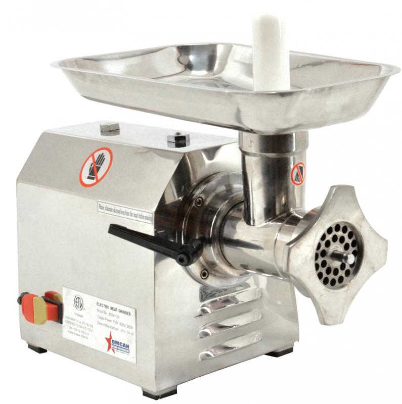 Omcan MG-CN-0012-S number 12 stainless steel meat grinder