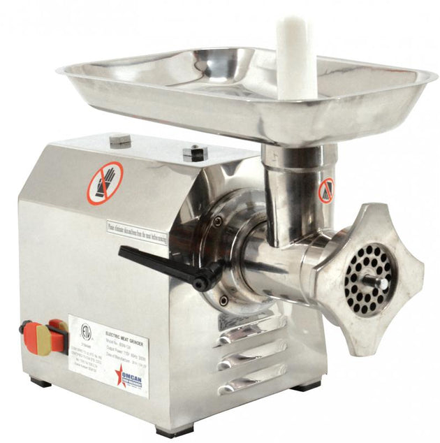 Omcan MG-CN-0012-S number 12 stainless steel meat grinder
