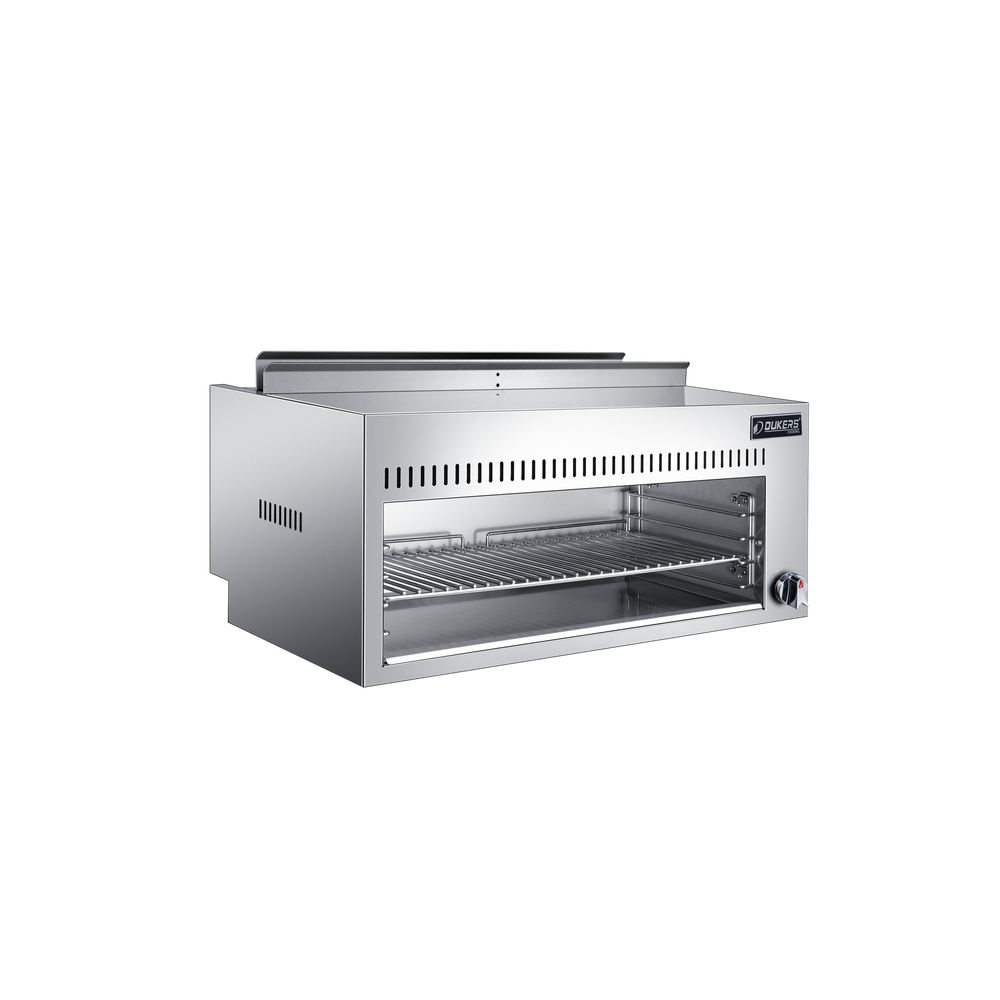 Dukers DCCM36 36 inch gas cheese melter, stainless steel