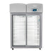 Migali Industries EVOX-2RGS-LB Medical-Grade Refrigerator 44.9 Cu. Ft. Capacity Two Sliding Glass Door — Supplyza