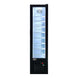 Omcan FR-CN-0105 17 inch slim black glass door display freezer