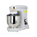 Omcan MX-CN-0007-HG 7 quart gray countertop planetary mixer with guard