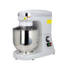 Omcan MX-CN-0007-HG 7 quart gray countertop planetary mixer with guard