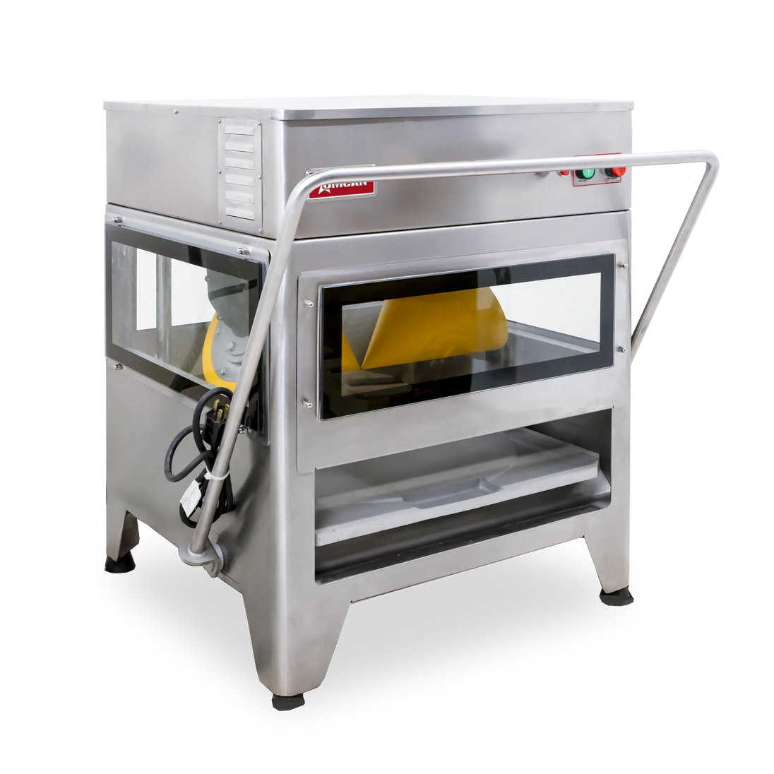Omcan PE-BR-0500-V pizza dough stretching and shaping machine