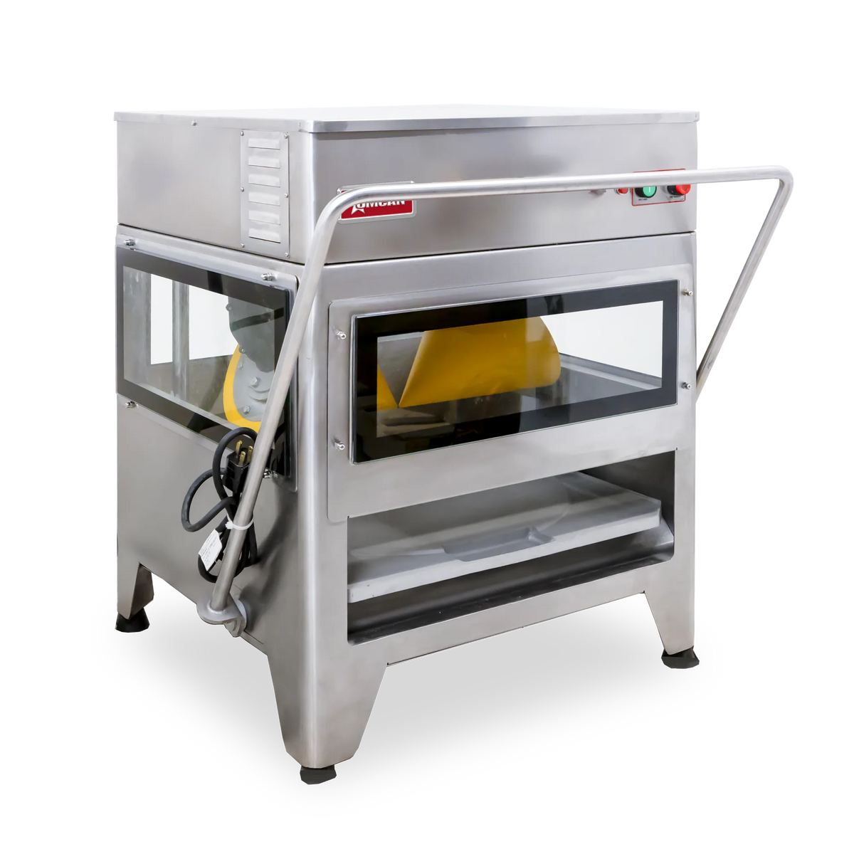 Omcan PE-BR-0500-V pizza dough stretching and shaping machine
