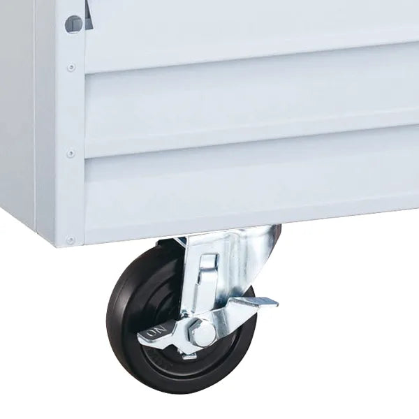 Omcan FR-CN-0790-HC white display freezer angled view