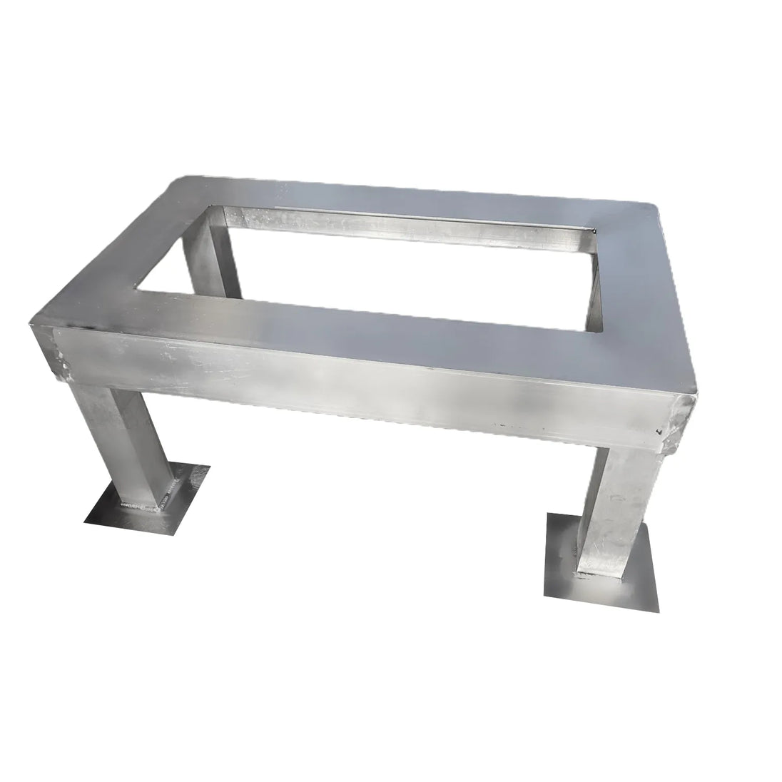 Omcan 48062 aluminum generator stand 48.5 x 25.5 inch 12 inch height