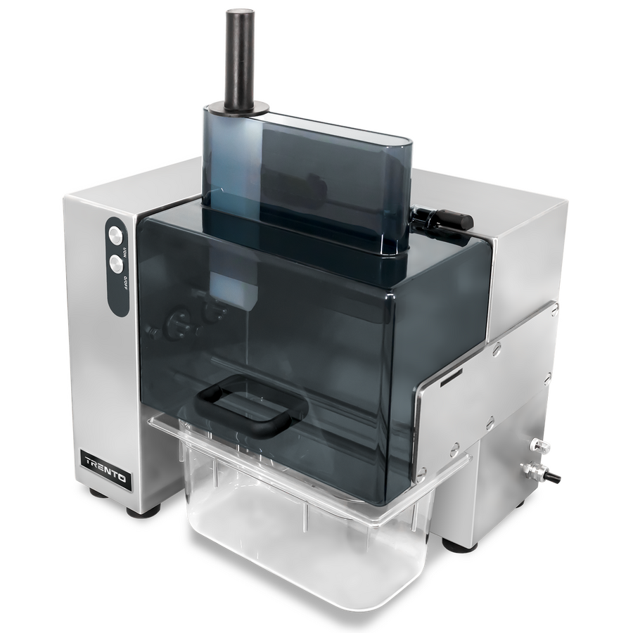 Omcan MT-IT-370 electric meat tenderizer and strip cutter base