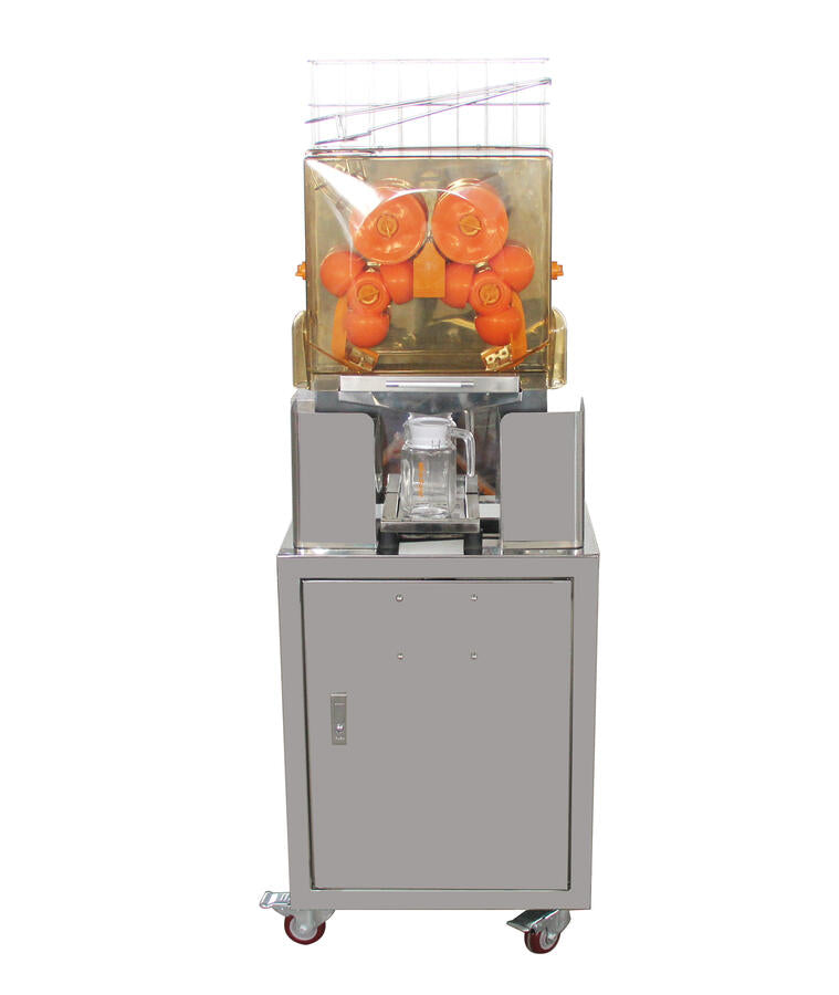 Omcan 44289 stainless steel stand for item 44228 orange juice extractor