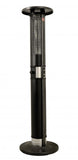 Omcan PH-CN-1400-P electric patio heater with powder coated frame and base cover