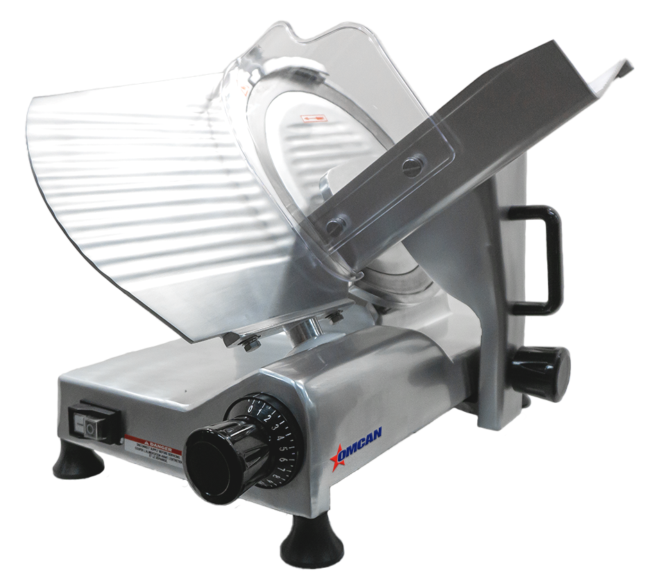 Omcan MS-CN-0300 meat slicer sharpener detail