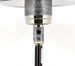 Omcan PH-CN-0045 87 inch brown propane patio heater with tank door