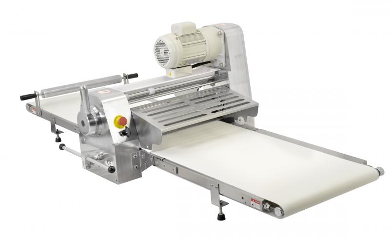 Omcan BE-CN-2083-CSS table top dough sheeter additional view