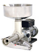 Omcan TS-IT-0150 electric tomato squeezer with stainless steel hopper