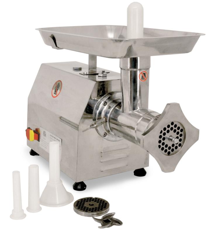Omcan MG-CN-0022-S number 22 stainless steel meat grinder
