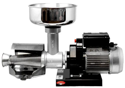 Omcan TS-IT-0110-L electric tomato squeezer with cast iron body