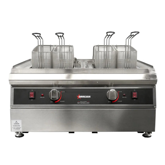 Omcan CE-CN-0008-P pasta cooker alternate view